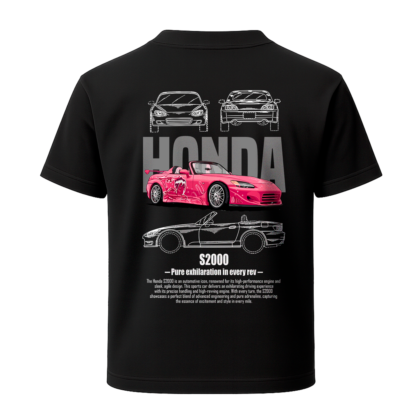 Camiseta Honda S2000