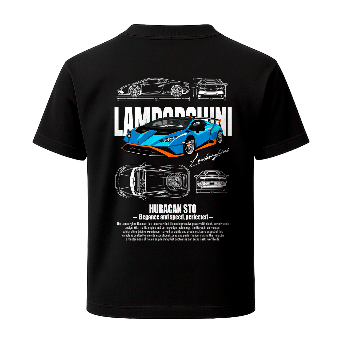 Camiseta Lamborghini Huracán STO