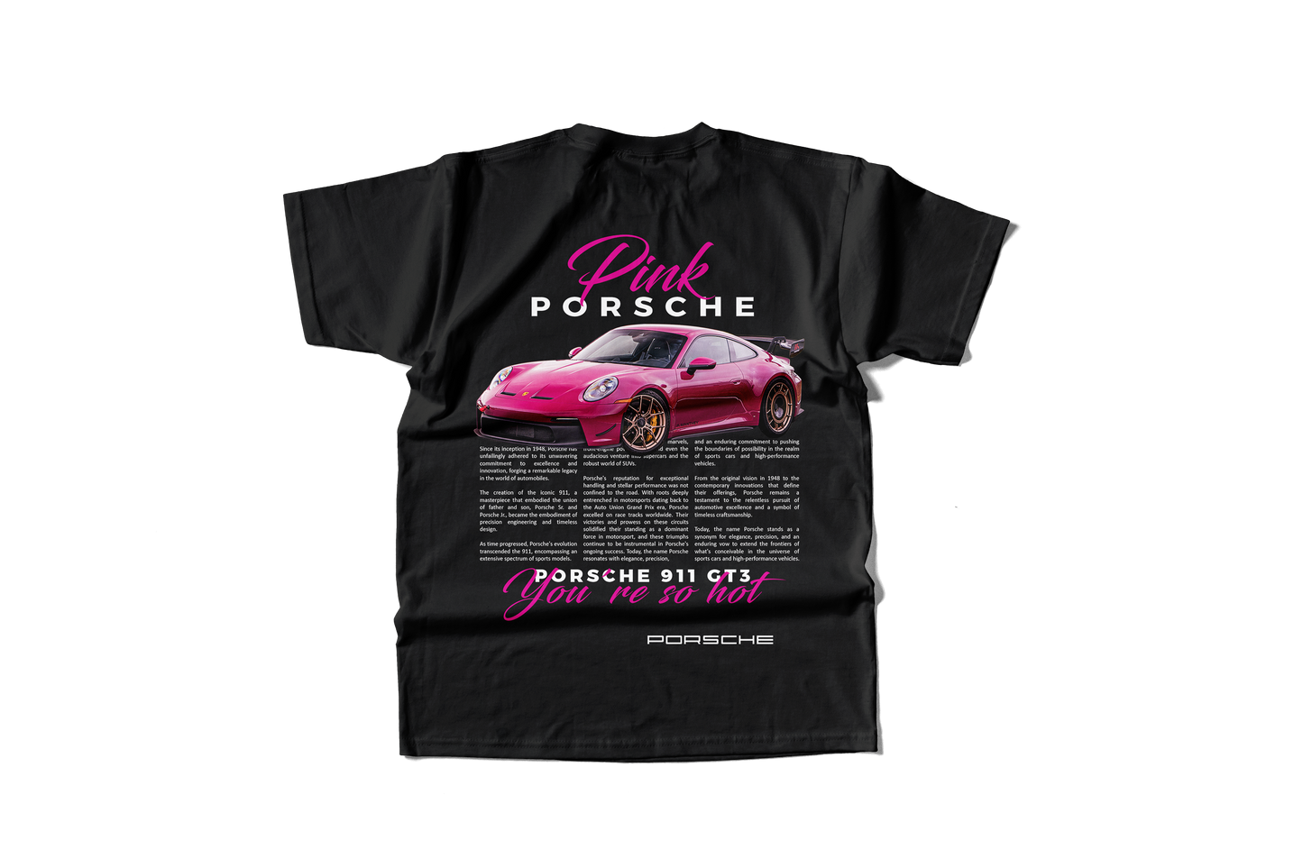 Camiseta 911 Pink You are so hot