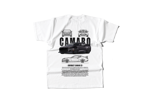 Camiseta Camaro ZL1 negro