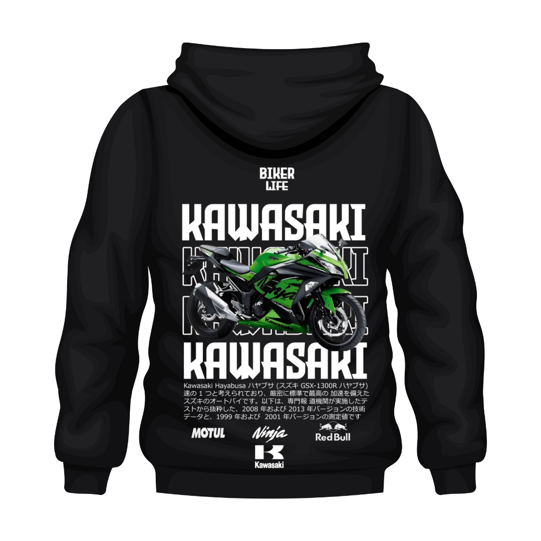 Sudadera Kawasaki Ninja Verde 5