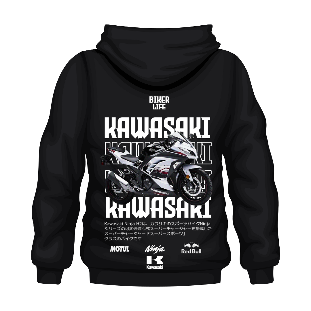 Sudadera Kawasaki Ninja Verde 4