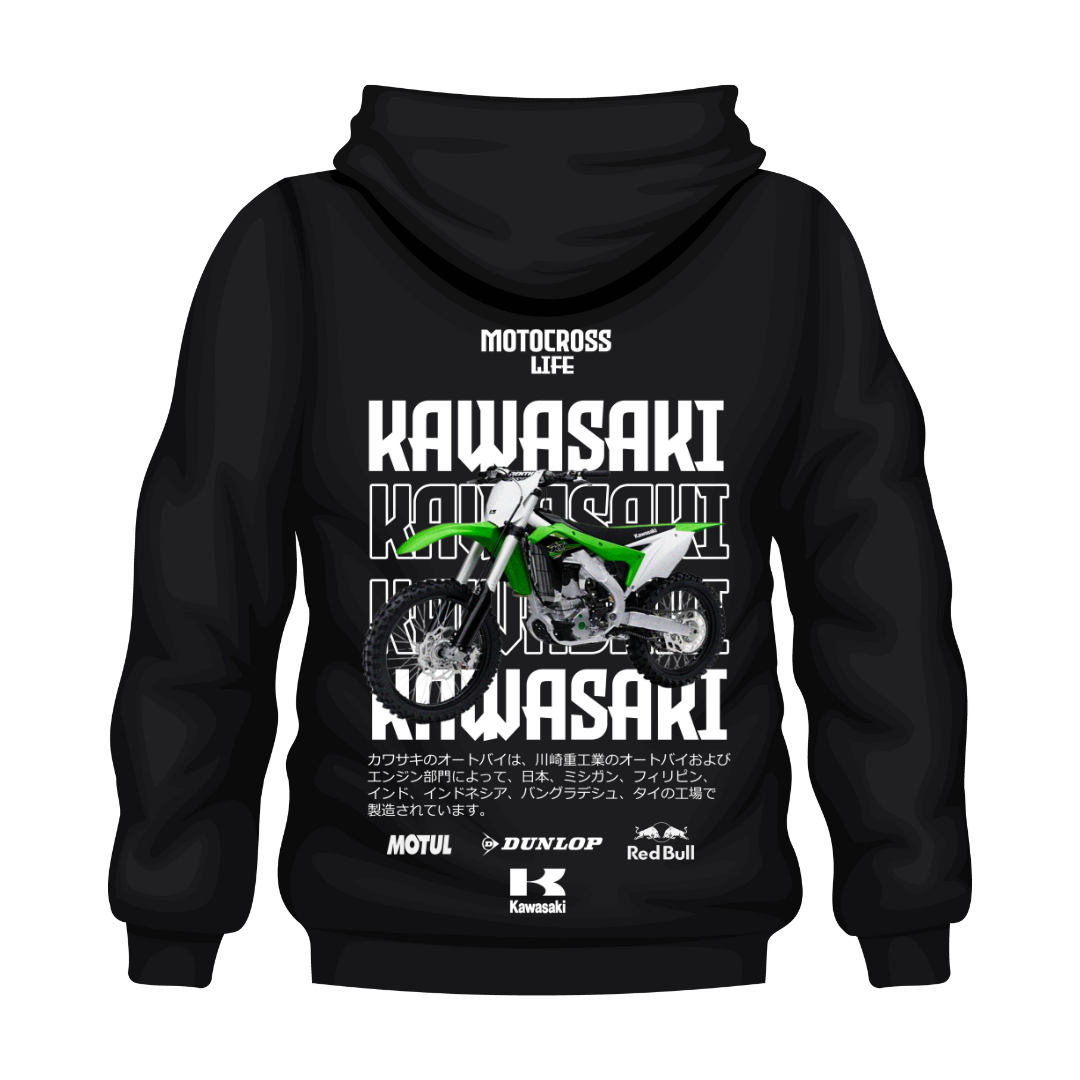 Sudadera Kawasaki Verde 3