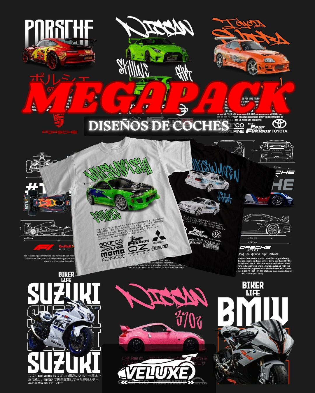 Megapack de Coches