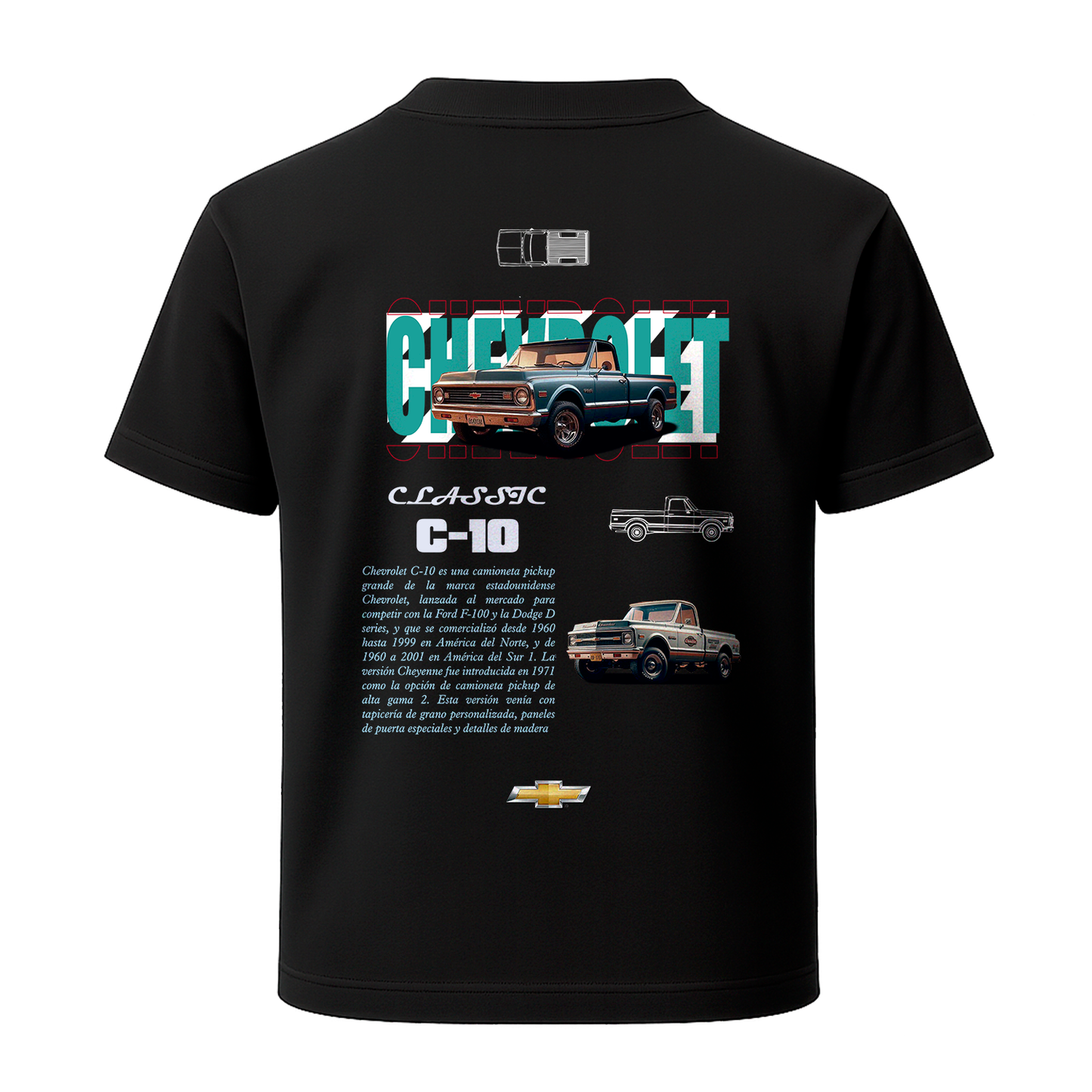Camiseta Chevrolet classic S10