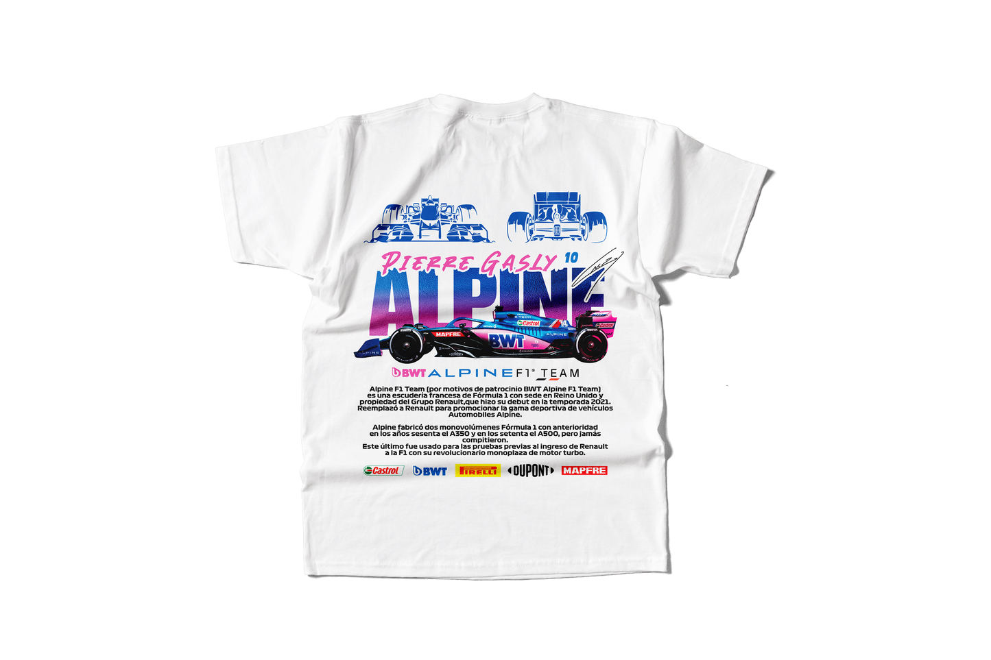 Camiseta  Alpine Gasly