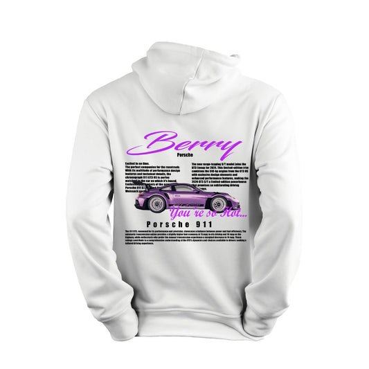 Sudadera 911 Berry