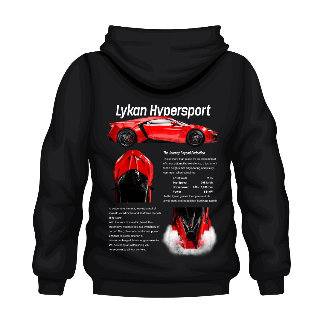 Sudadera Lykan Hypersport Rojo