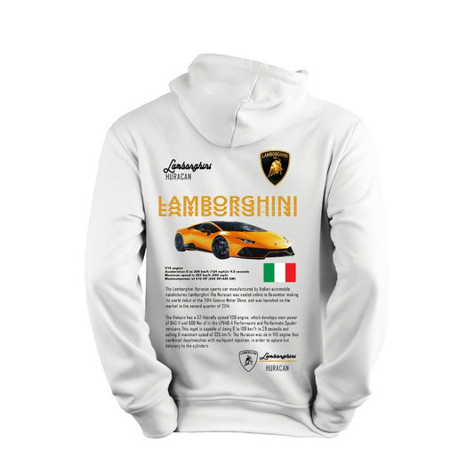 Sudadera Koenigsegg Lamborghini Naranja