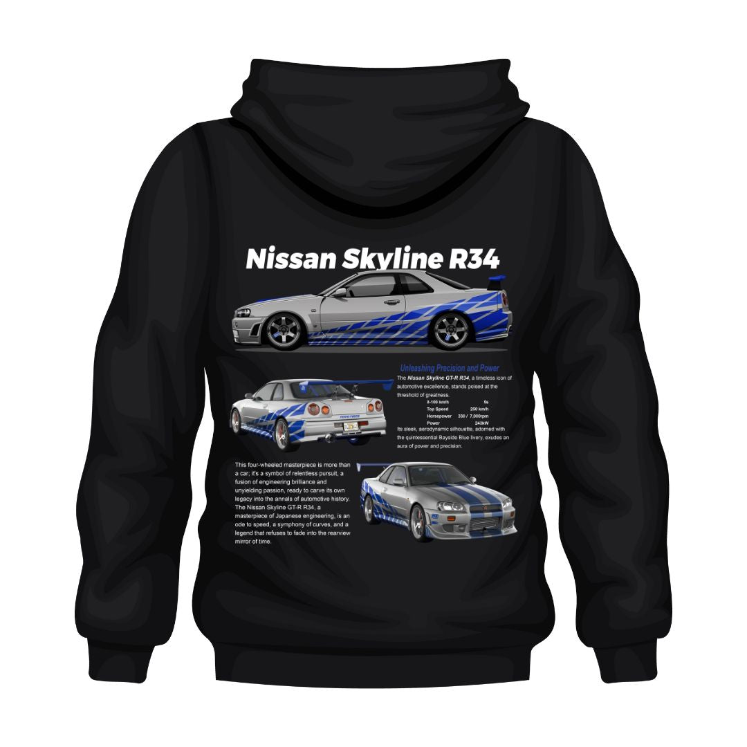 Sudadera Nissan Skyline R34