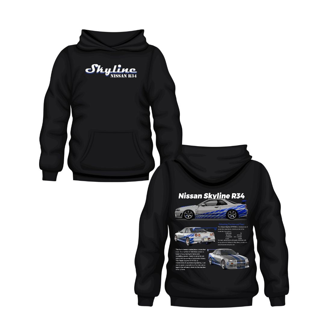 Sudadera Nissan Skyline R34