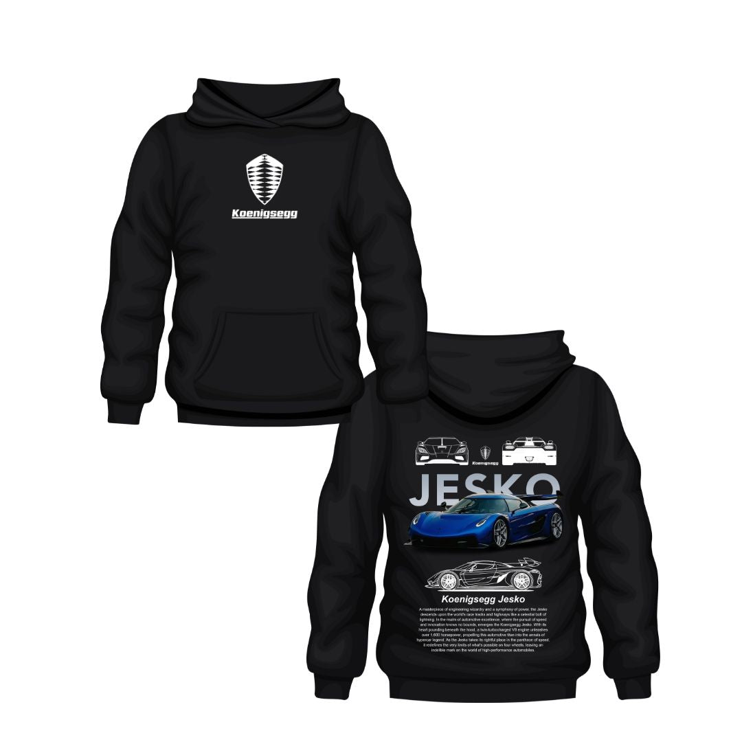 Sudadera Koenigsegg Jesko Azul