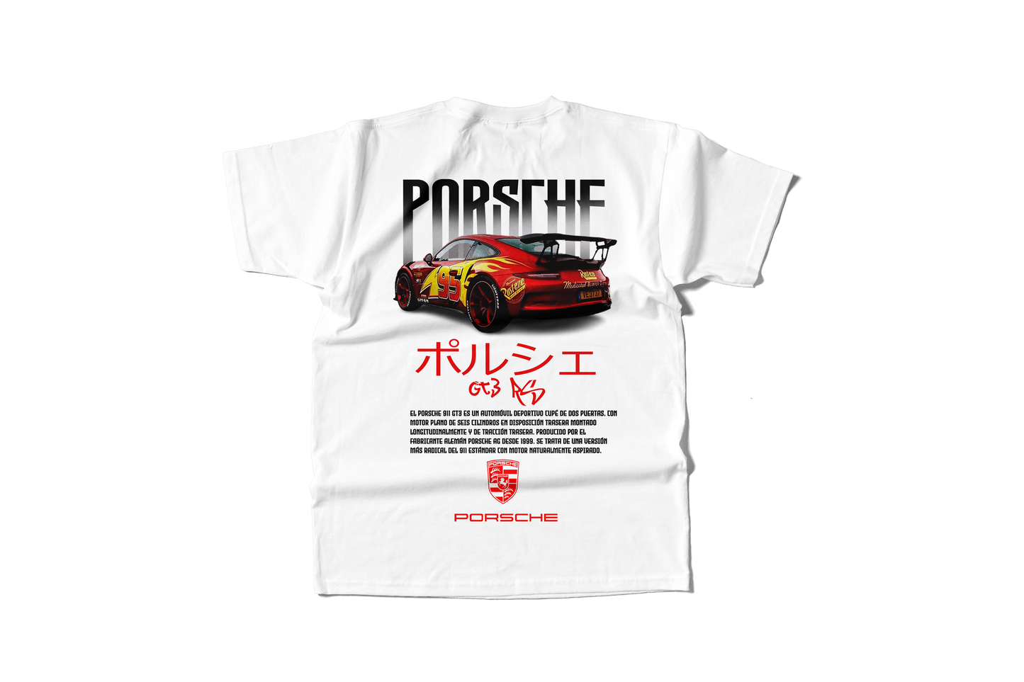 Camiseta Porsche Mcqueen