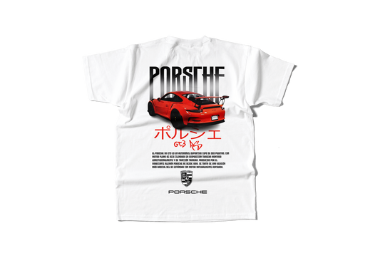 Camiseta Porsche Rojo Urbano