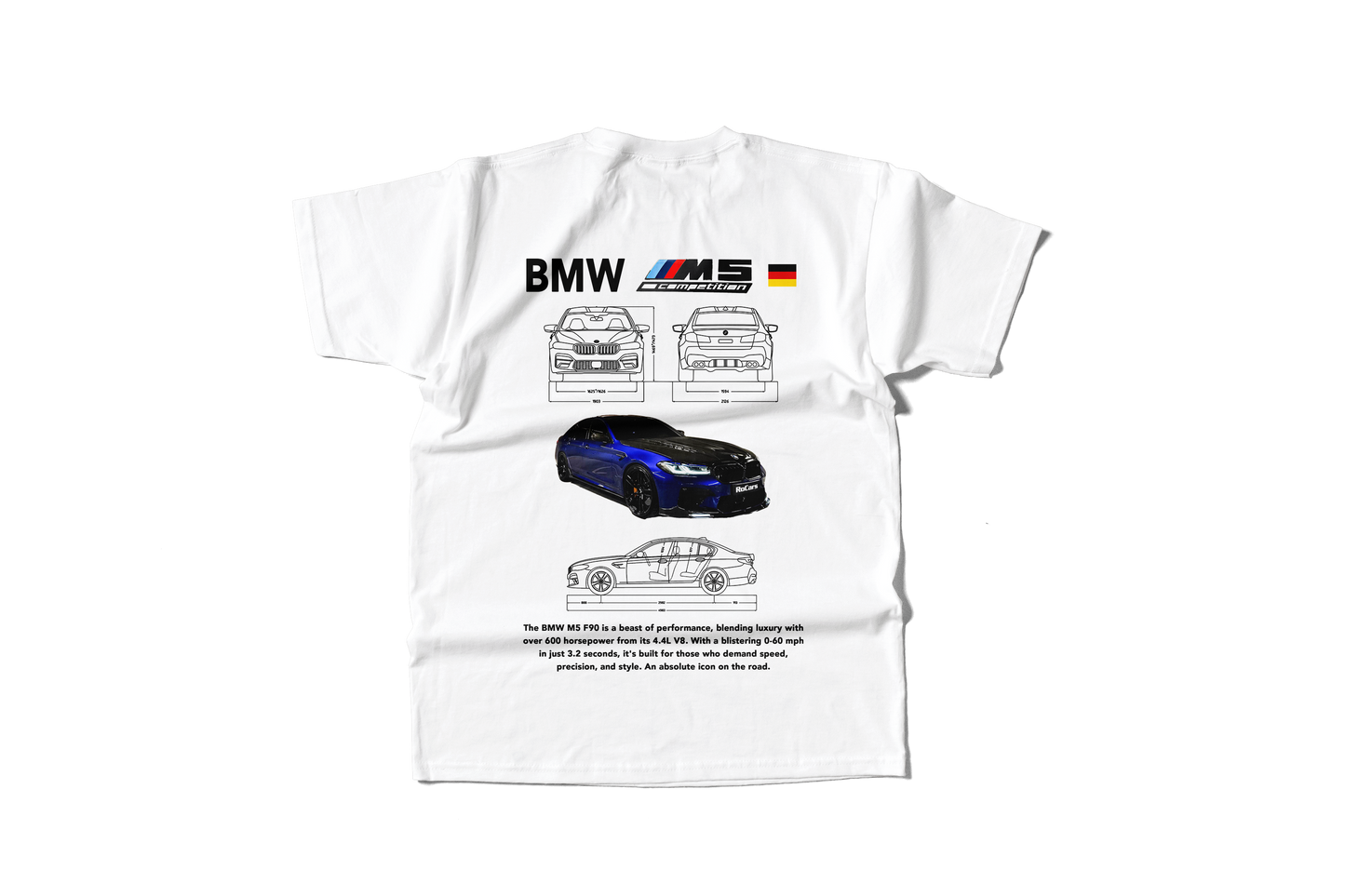 Camiseta BMW F5 azul