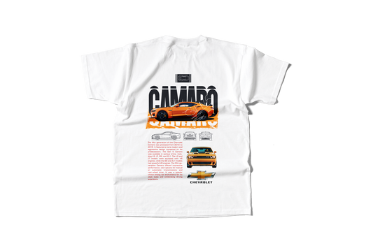 Camiseta Camaro naranja
