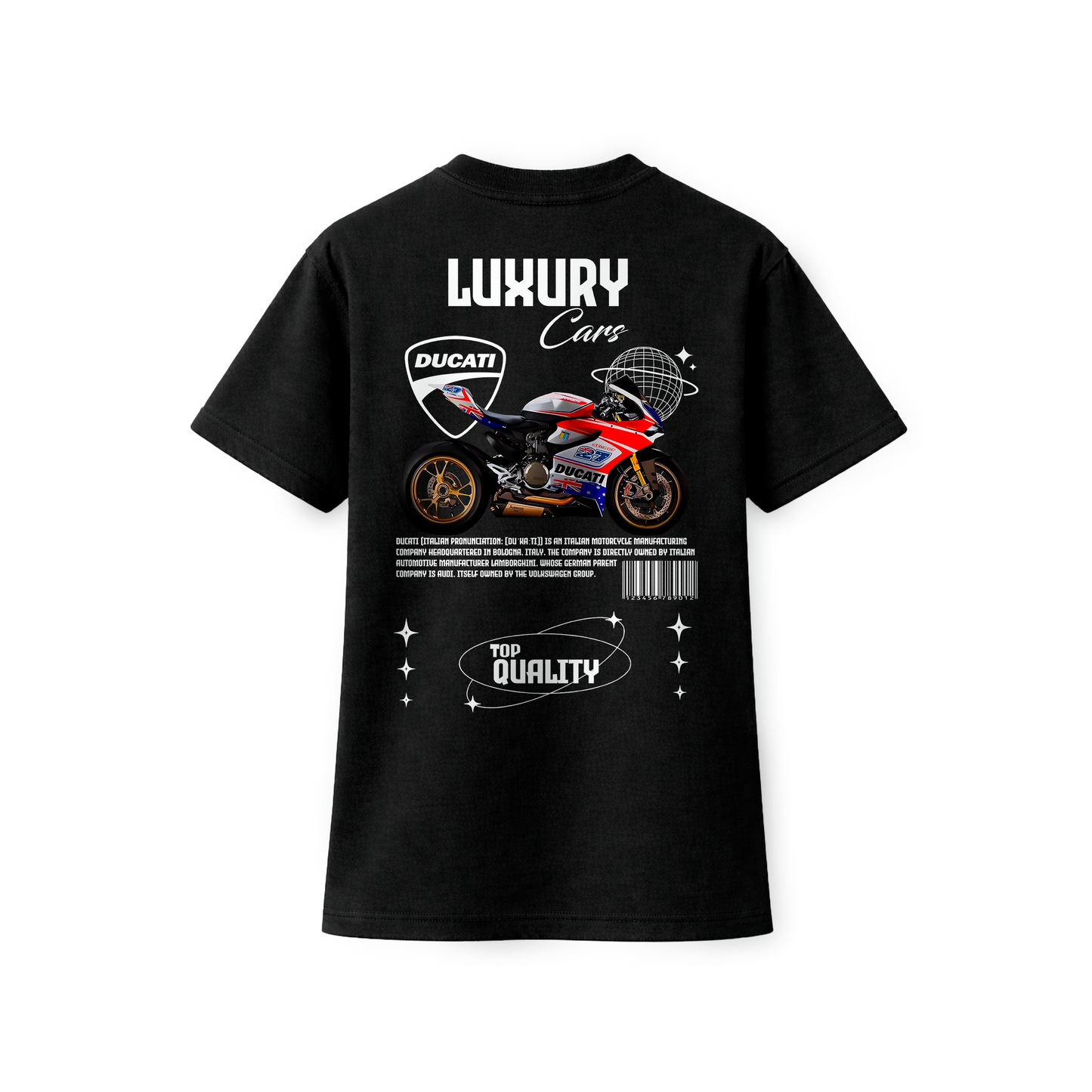 Camiseta Luxury cars Ducati