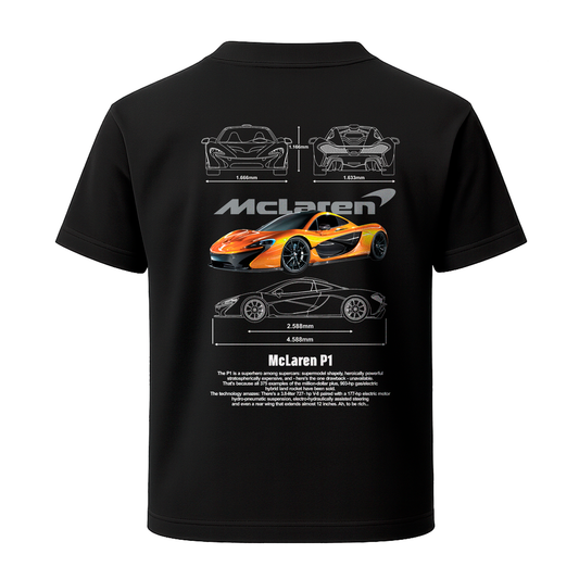 Camiseta Maclaren P1 Naranja