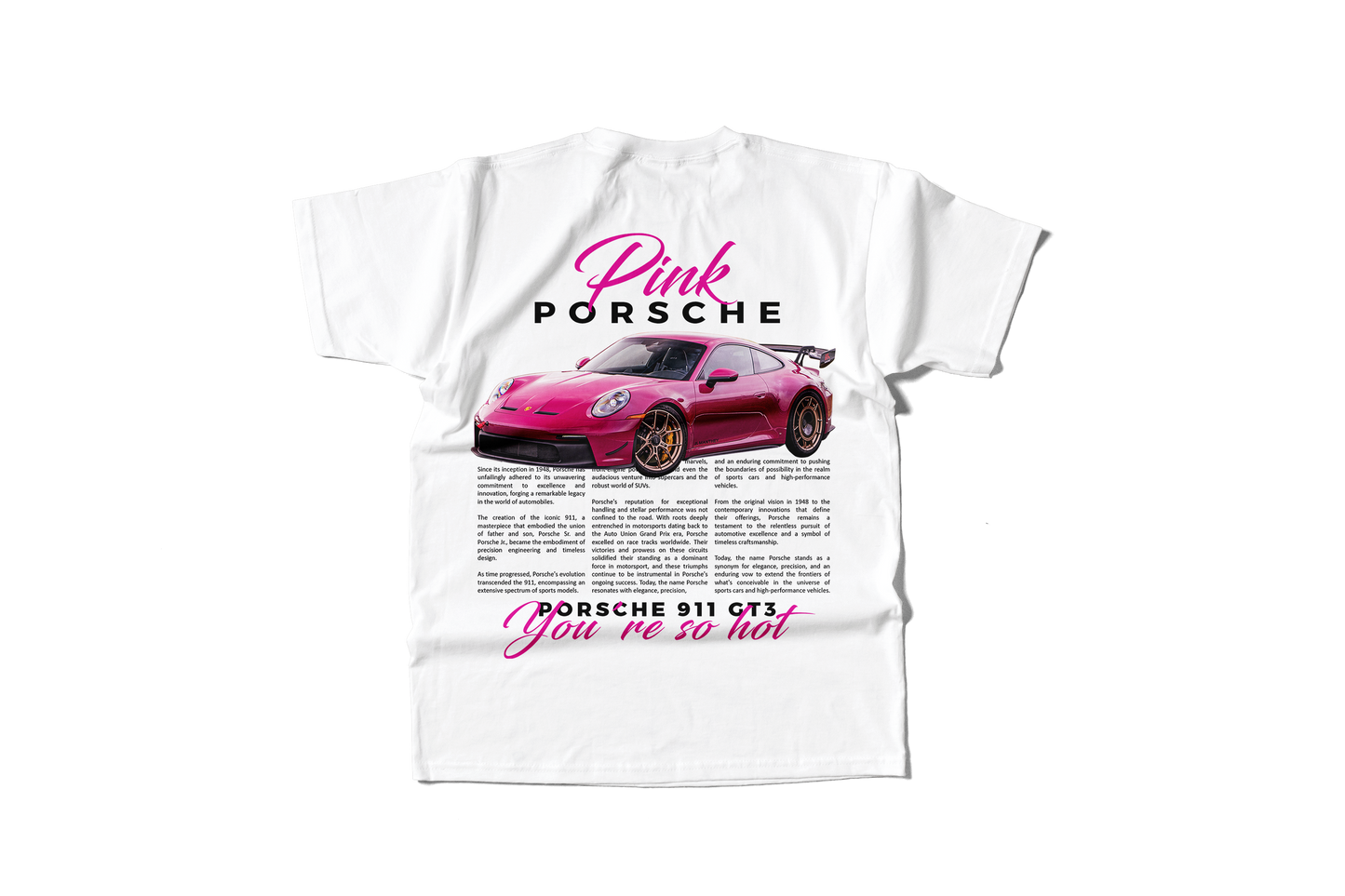 Camiseta 911  Pink You are so hot