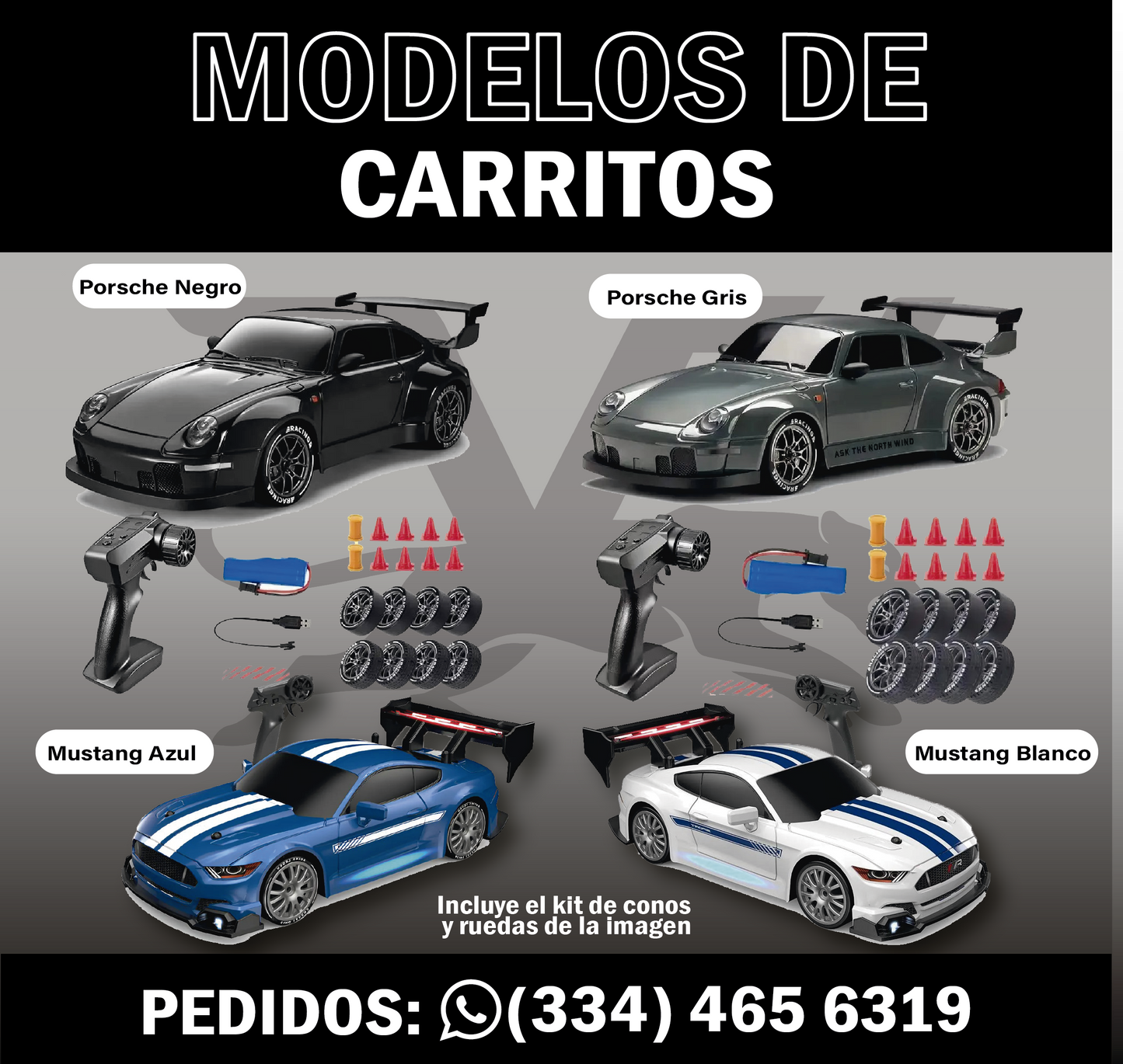 Carritos a control remoto