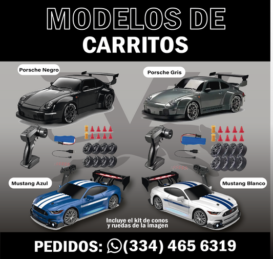 Carritos a control remoto