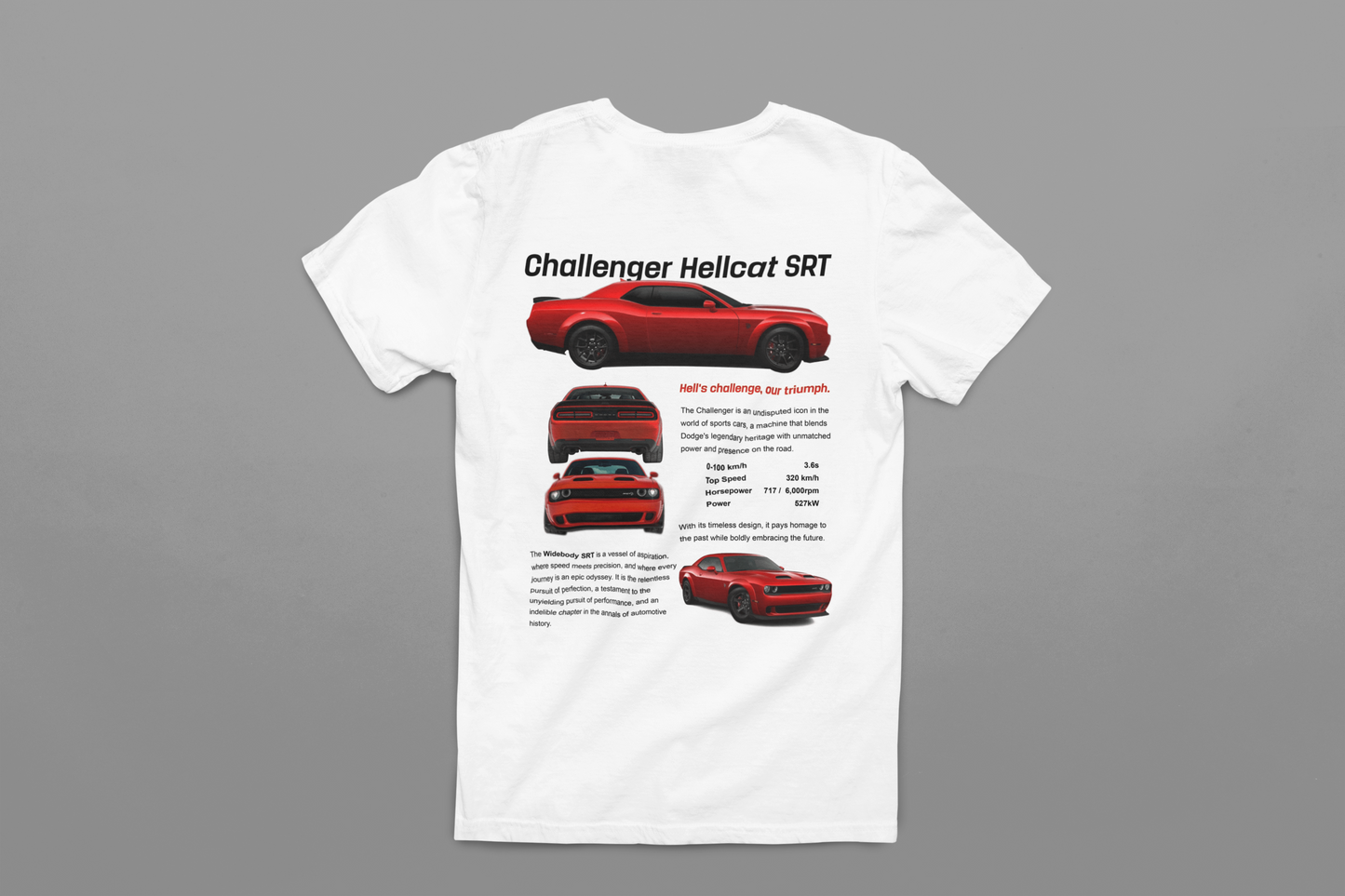 Camiseta SRT Hellcat