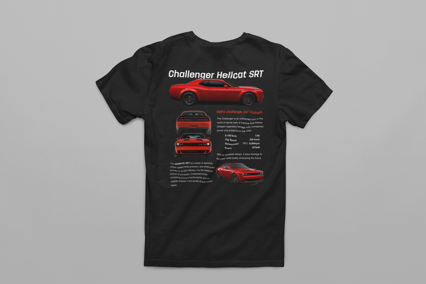 Camiseta SRT Hellcat
