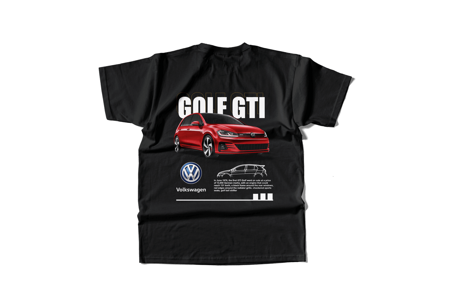 Camiseta GOLF GTI Rojo