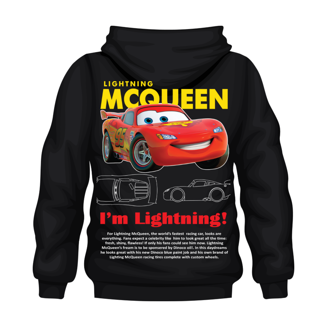 Sudadera Lightning Mcqueen